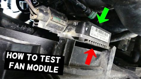 The discharge from the overflow tank discharges hot collant directly onto the <b>module</b>. . 2011 vw jetta cooling fan control module location